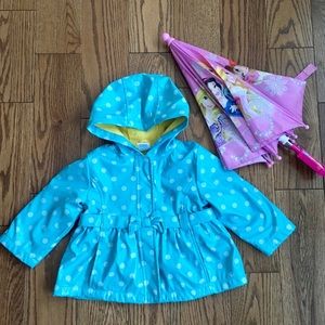 Gymboree Lined Rain Coat 12-24mos